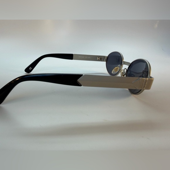 Vintage 90s S43 Versace Black and Silver Unisex Sunglasses main image 6